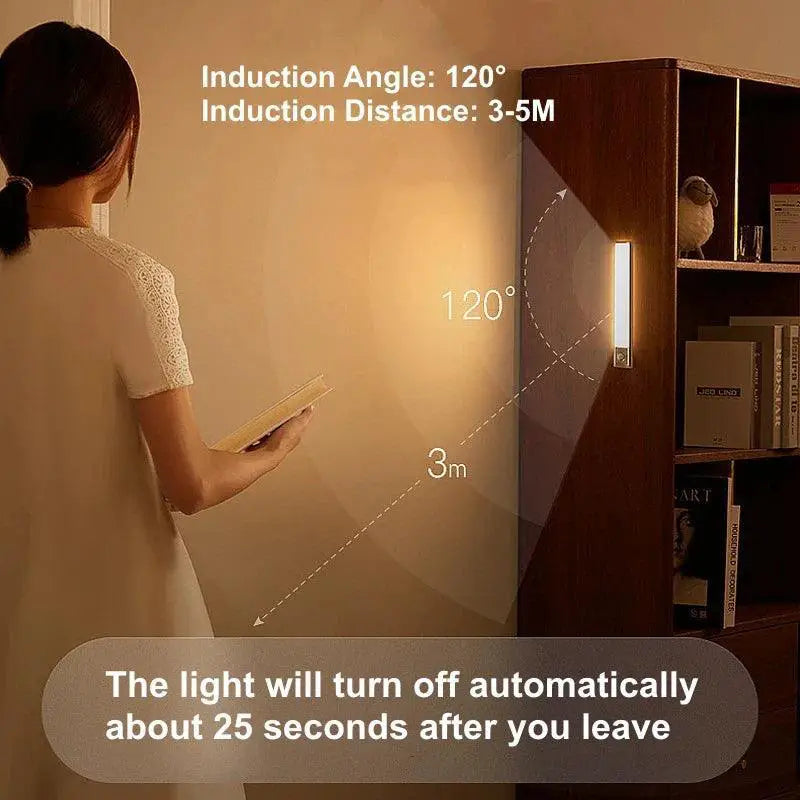 Versatile LED Sensor Bar Lights Induction Cabinet Lamp Home