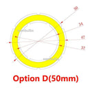 Customizable LED Ring Light With Bright COB Technology