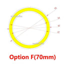 Customizable LED Ring Light With Bright COB Technology