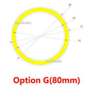 Customizable LED Ring Light With Bright COB Technology
