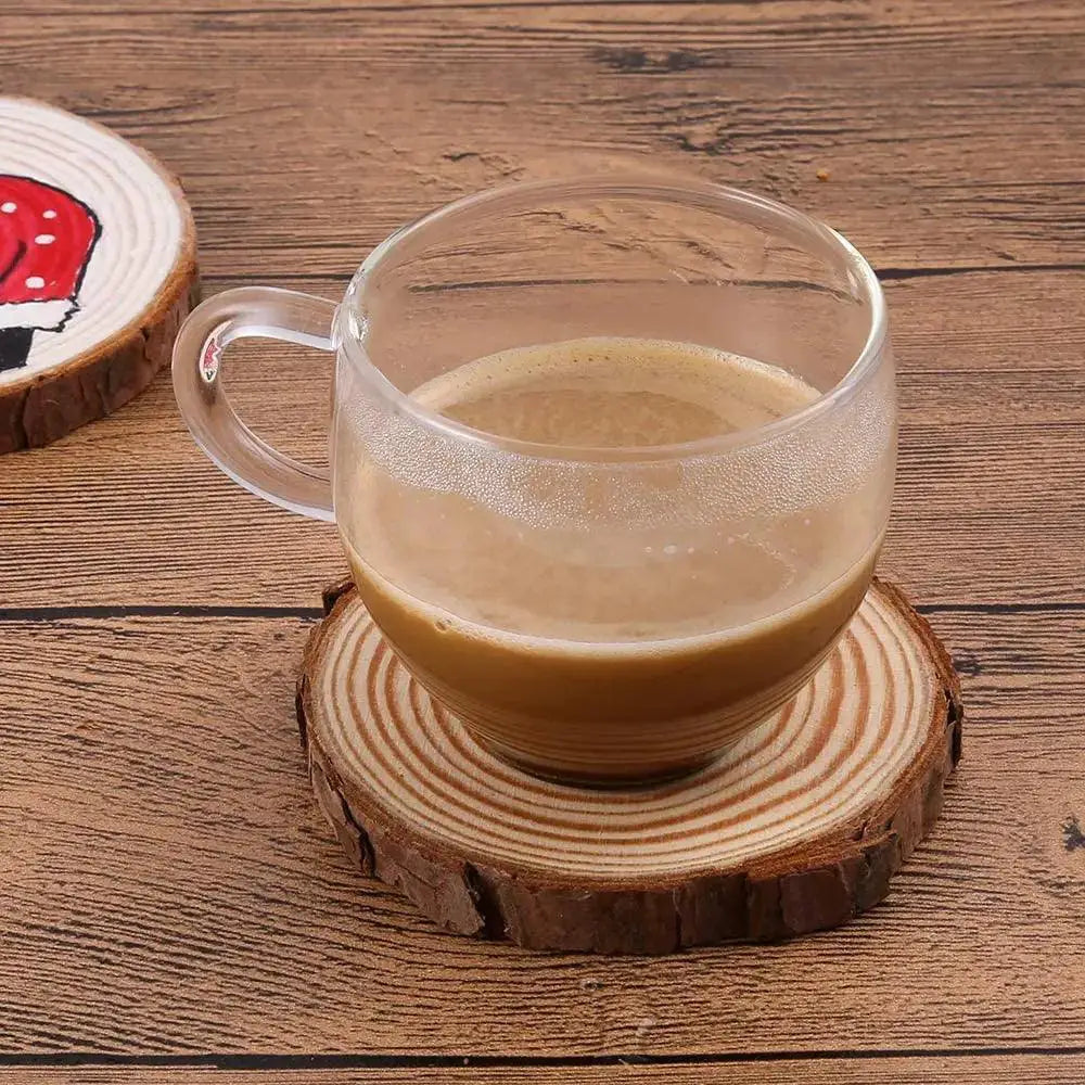 Rustic Pine Wood Circles for Creative DIY Craft Projects