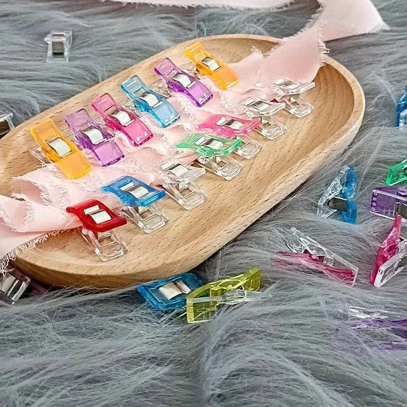 Plastic Sewing Clips For Crafting Projects And Jewelry