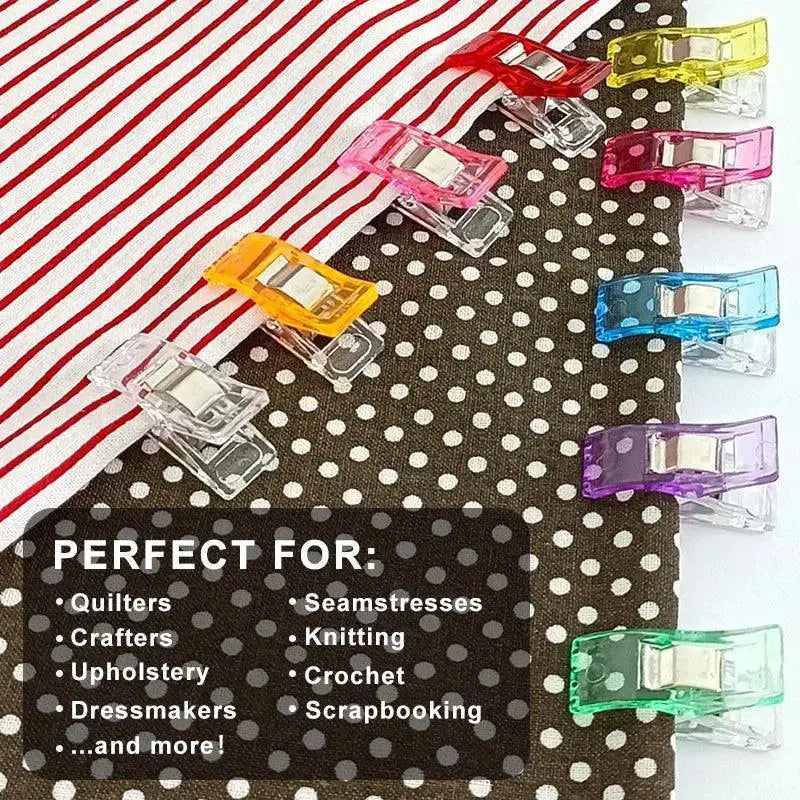 Plastic Sewing Clips For Crafting Projects And Jewelry