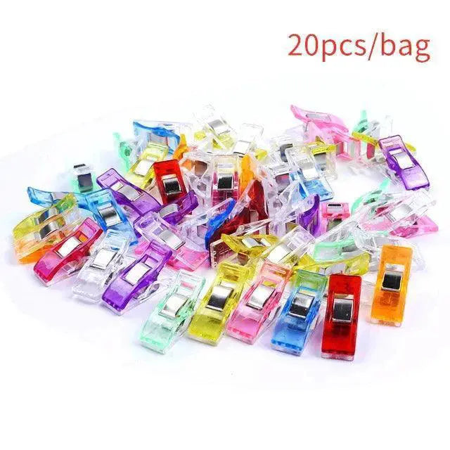 Plastic Sewing Clips For Crafting Projects And Jewelry