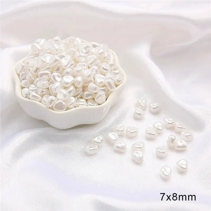 Exquisite Pearl Beads Assortment DIY Craft Kit Acrylic Beads