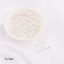 Exquisite Pearl Beads Assortment DIY Craft Kit Acrylic Beads