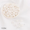 Exquisite Pearl Beads Assortment DIY Craft Kit Acrylic Beads