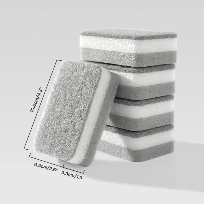Kitchen Sponges Kit for Sparkling Dishes and Pots Cleaning