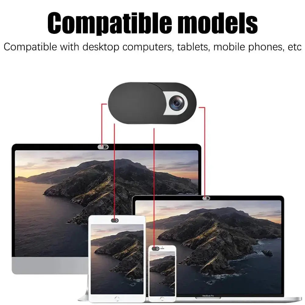 Webcam Privacy Shield Sleek Camera Cover For Security