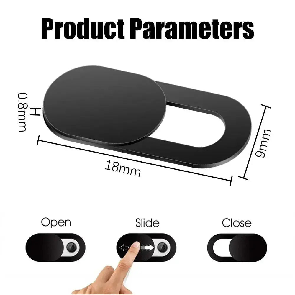Webcam Privacy Shield Sleek Camera Cover For Security
