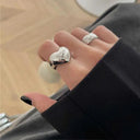 Shiny Heart Ring for Women at Parties