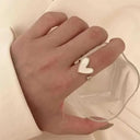 Shiny Heart Ring for Women at Parties