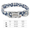 Adjustable Personalized Pet Collar Safe And Stylish
