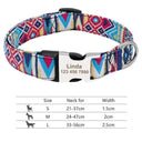 Adjustable Personalized Pet Collar Safe And Stylish