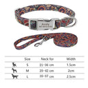 Reflective Nylon Dog Collar Set For Personalized Safety