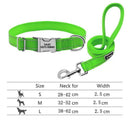 Reflective Nylon Dog Collar Set For Personalized Safety