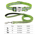 Reflective Nylon Dog Collar Set For Personalized Safety