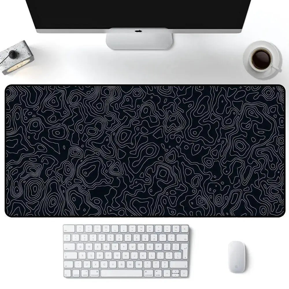 Gaming Mouse Pad Premium Control And Comfort Black And White