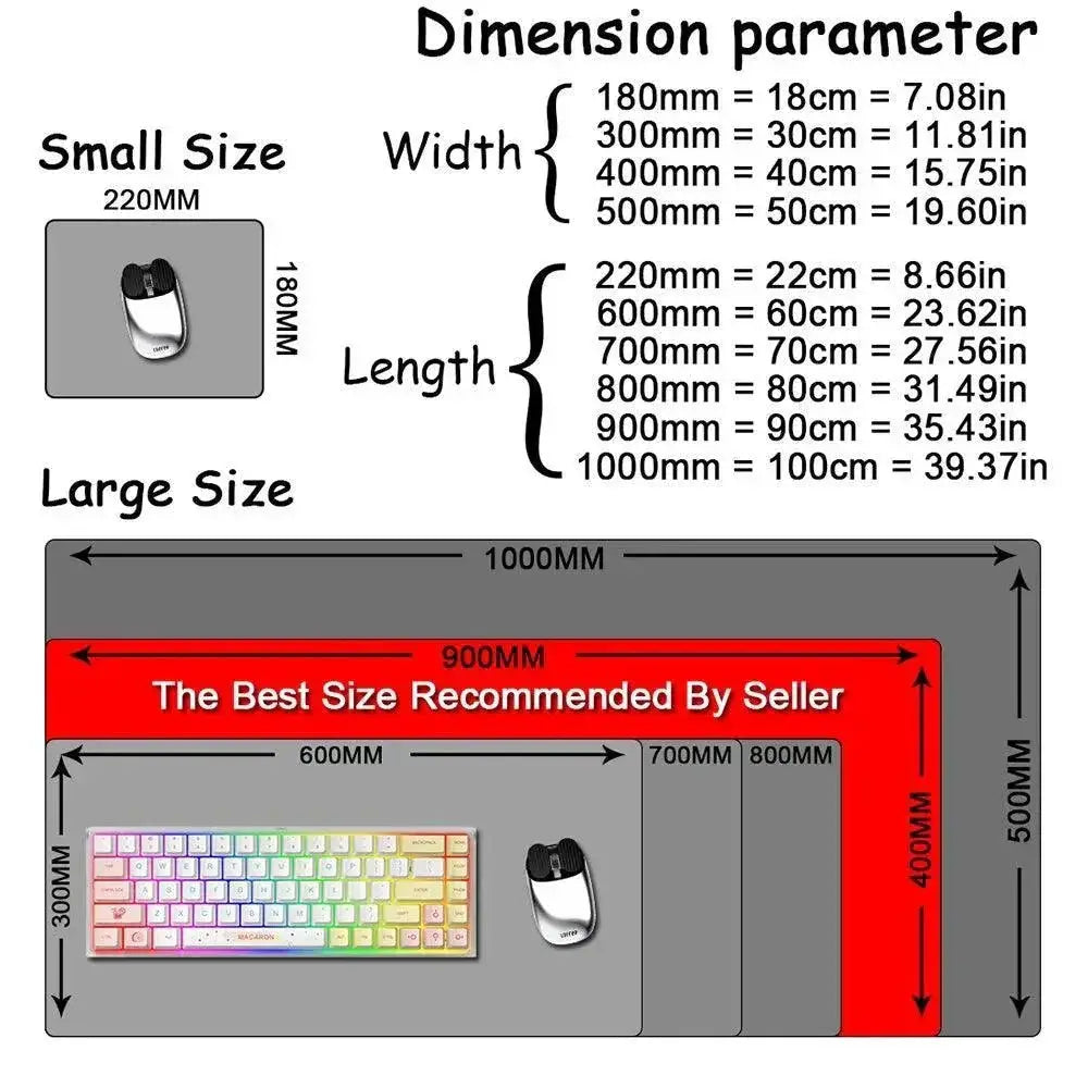 Gaming Mouse Pad Premium Control And Comfort Black And White