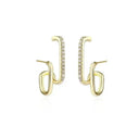 Chic Claw Earrings for Women with Pearls