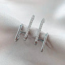 Chic Claw Earrings for Women with Pearls