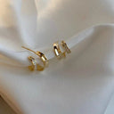 Chic Claw Earrings for Women with Pearls