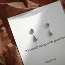 Chic Claw Earrings for Women with Pearls