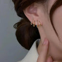 Chic Claw Earrings for Women with Pearls