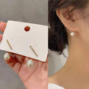 Chic Claw Earrings for Women with Pearls