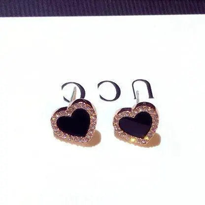 Enchanting Rose Gold Heart Earrings Romantic Summer Glam