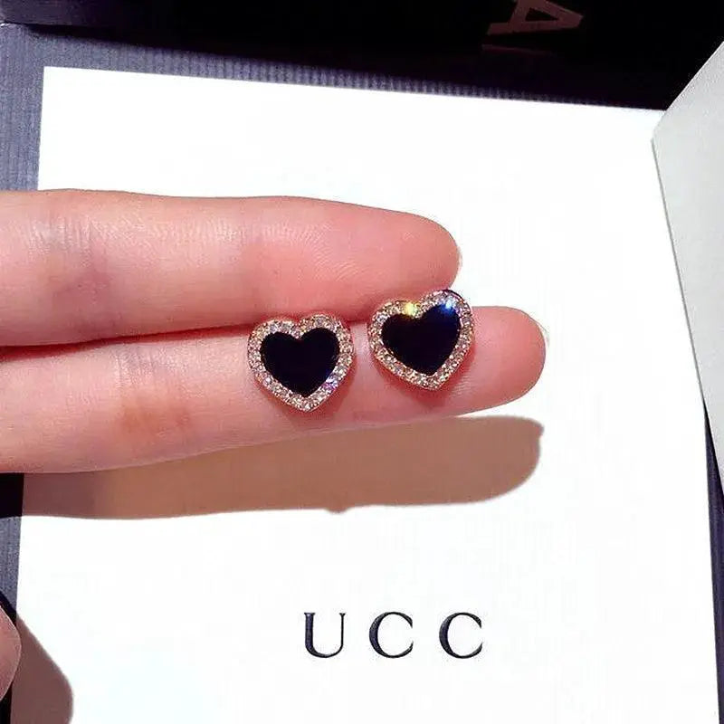 Enchanting Rose Gold Heart Earrings Romantic Summer Glam