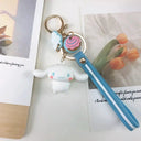 Soft Fur Ball Keychain for Kids and Bags