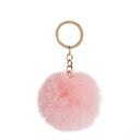 Soft Fur Ball Keychain for Kids and Bags