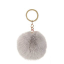 Soft Fur Ball Keychain for Kids and Bags