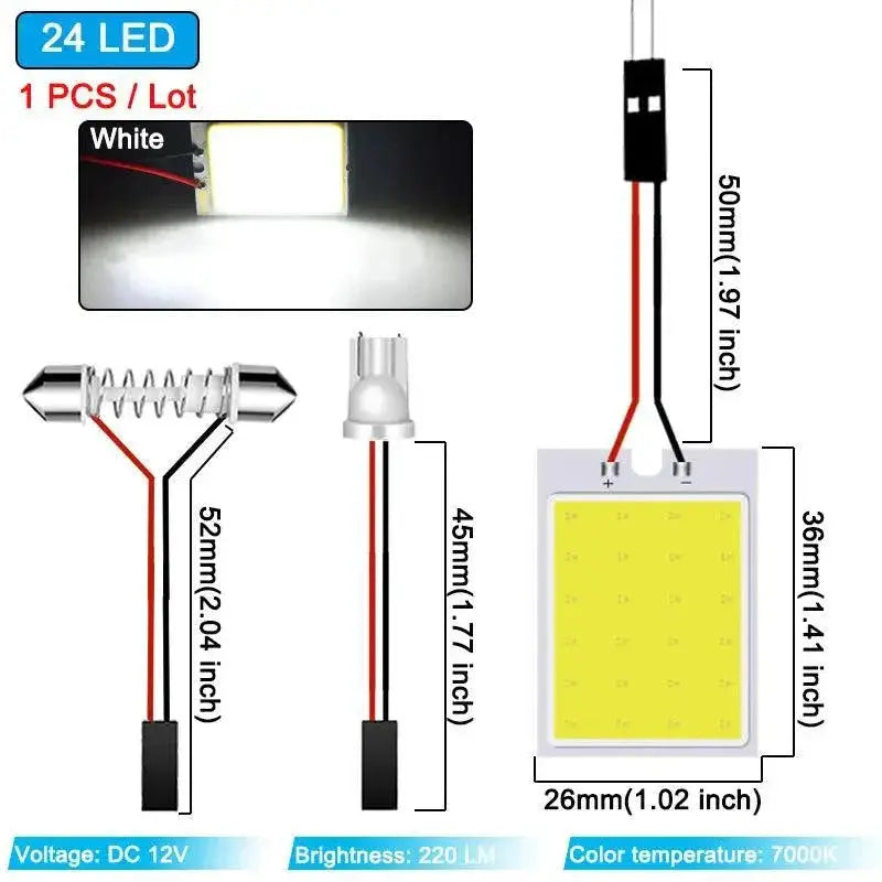 LED Car Ambient Interior Lights Kit For Stylish Vehicle