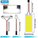 LED Car Ambient Interior Lights Kit For Stylish Vehicle