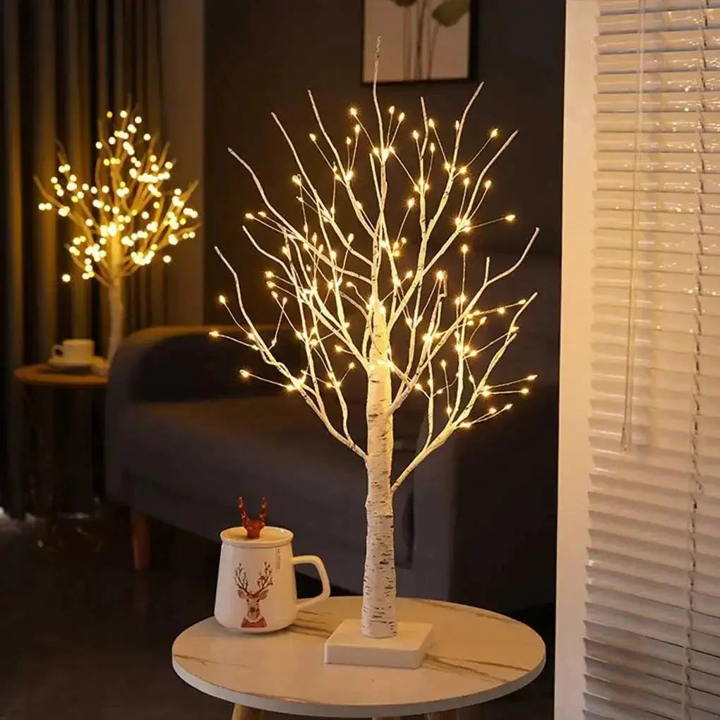 LED Birch Tree Lights for Home and Event Decor Ideas