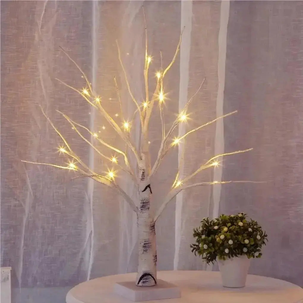 LED Birch Tree Lights for Home and Event Decor Ideas