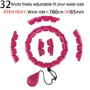 Adjustable Waist Hoop for Core Workout