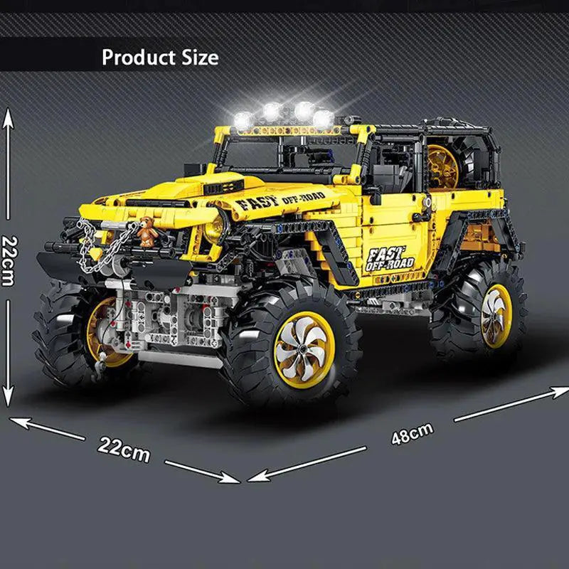 Racing Car Building Set With App Support For Creative Fun