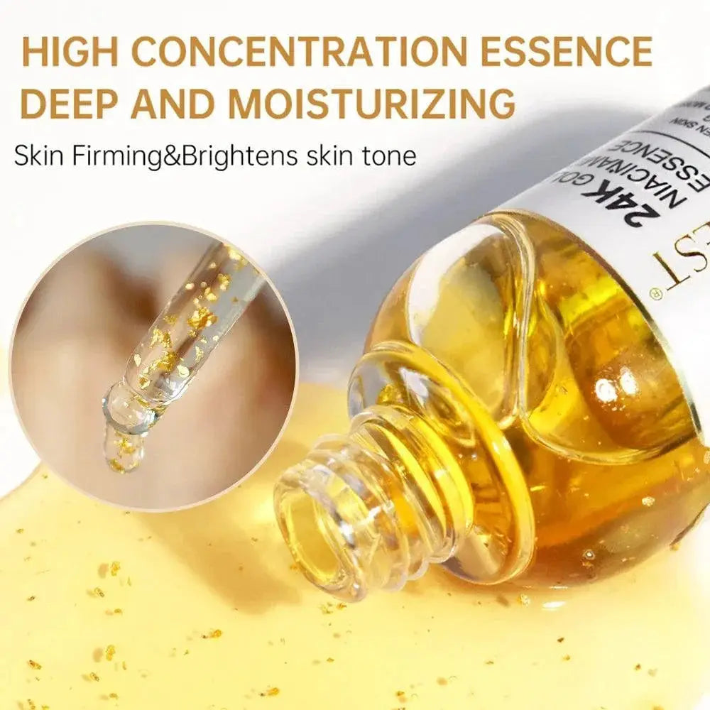 Anti Wrinkle Golden Glow Radiant Skin Essence Serum 50ml Pro