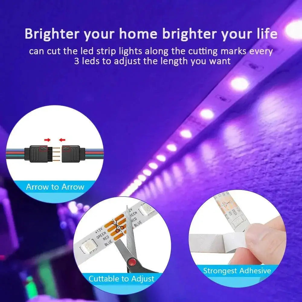 LED Light Strip Dynamic RGB Accent Lighting for Any Room