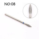 Ceramic Tungsten Nail Bits Set Precision Nail Care Kit