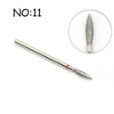 Ceramic Tungsten Nail Bits Set Precision Nail Care Kit