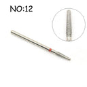 Ceramic Tungsten Nail Bits Set Precision Nail Care Kit