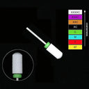 Ceramic Tungsten Nail Bits Set Precision Nail Care Kit