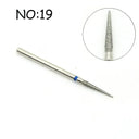 Ceramic Tungsten Nail Bits Set Precision Nail Care Kit