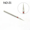 Ceramic Tungsten Nail Bits Set Precision Nail Care Kit