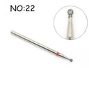 Ceramic Tungsten Nail Bits Set Precision Nail Care Kit