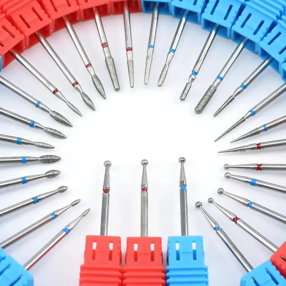 Ceramic Tungsten Nail Bits Set Precision Nail Care Kit